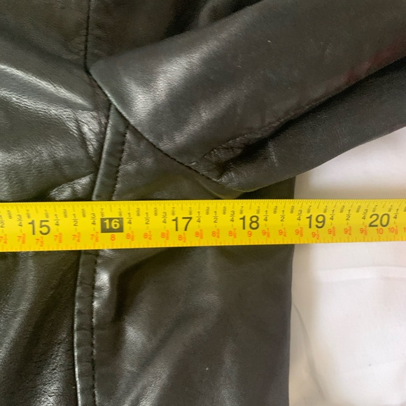 Rag & Bone Lyon Lamb Leather Black Moto Jacket women’s size 4 - Picture 12 of 13